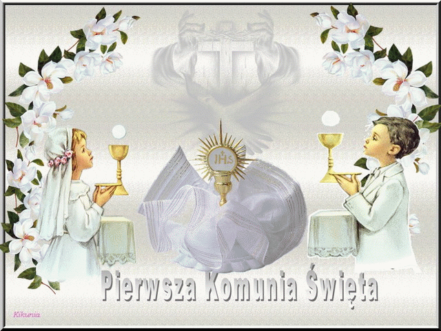 Dzieci czekają na pierwszą komunię świętą